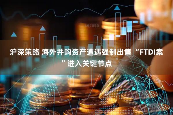 沪深策略 海外并购资产遭遇强制出售 “FTDI案”进入关键节点