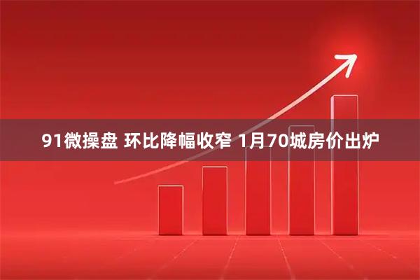 91微操盘 环比降幅收窄 1月70城房价出炉