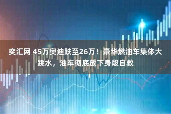 奕汇网 45万奥迪跌至26万！豪华燃油车集体大跳水，油车彻底放下身段自救
